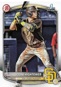 2025 Bowman Baseball Cobb Hightower #BP-104