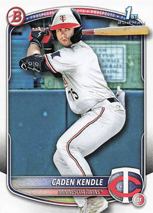 2025 Bowman Baseball Caden Kendle #BP-113