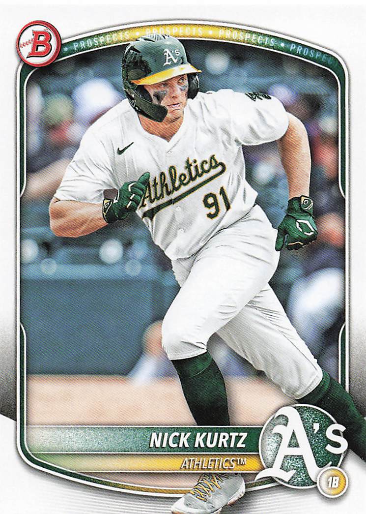 2025 Bowman Baseball Nick Kurtz #BP-114
