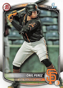 2025 Bowman Baseball Onil Perez #BP-134