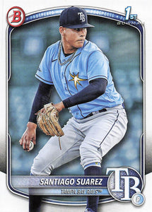 2025 Bowman Baseball Santiago Suarez #BP-142