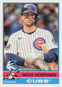 2025 Topps Heritage Baseball Nico Hoerner #52