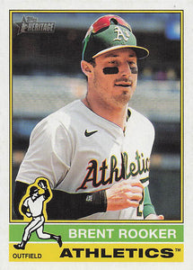 2025 Topps Heritage Baseball Brent Rooker #83