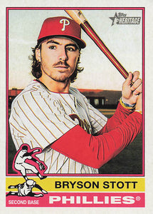 2025 Topps Heritage Baseball Bryson Stott #135
