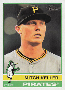 2025 Topps Heritage Baseball Mitch Keller #146