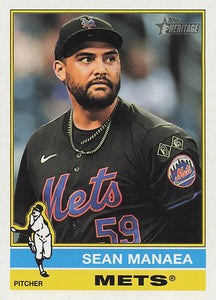 2025 Topps Heritage Baseball Sean Manaea #168