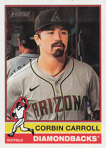2025 Topps Heritage Baseball Corbin Carroll #232