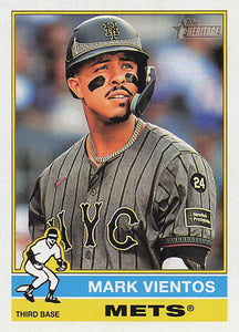 2025 Topps Heritage Baseball Mark Vientos #278
