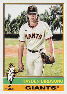 2025 Topps Heritage Baseball Hayden Birdsong #324