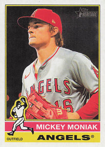 2025 Topps Heritage Baseball Mickey Moniak #337