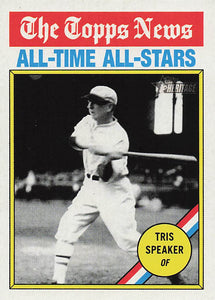 2025 Topps Heritage Baseball Tris Speaker #347