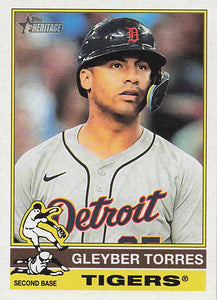 2025 Topps Heritage Baseball Gleyber Torres #354
