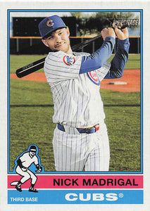 2025 Topps Heritage Baseball Nick Madrigal #375