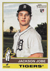 2025 Topps Heritage Baseball Jackson Jobe #389 RC