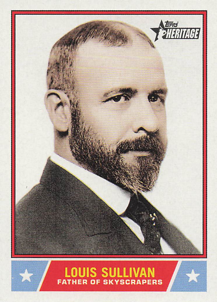 2025 Topps Heritage Baseball Notable Americans Louis Sullivan #NS-99