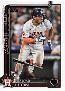 2025 Topps Series 1 Baseball Pedro Leon #30 RC