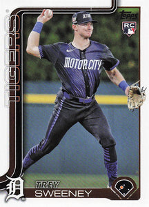 2025 Topps Series 1 Baseball Trey Sweeney #67 RC