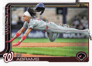 2025 Topps Series 1 Baseball CJ Abrams #122