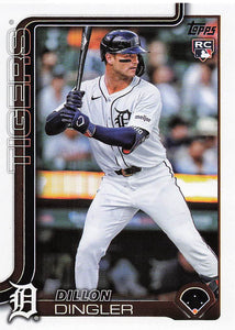 2025 Topps Series 1 Baseball Dillon Dingler #126 RC