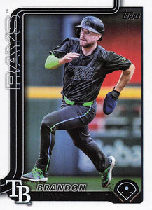 2025 Topps Series 1 Baseball Brandon Lowe #153