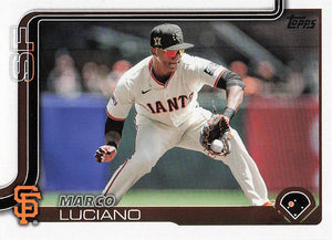 2025 Topps Series 1 Baseball Marco Luciano #156