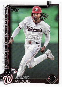 2025 Topps Series 1 Baseball James Wood #181 RC
