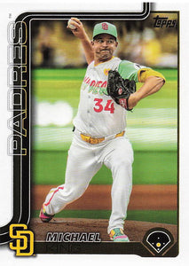 2025 Topps Series 1 Baseball Michael King #195