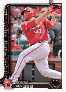 2025 Topps Series 1 Baseball Pedro Pages #252