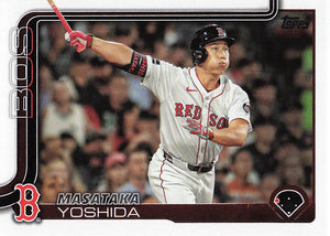 2025 Topps Series 1 Baseball Masataka Yoshida #324