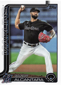 2025 Topps Series 1 Baseball Sandy Alcantara #335