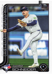 2025 Topps Series 1 Baseball Davis Schneider #342