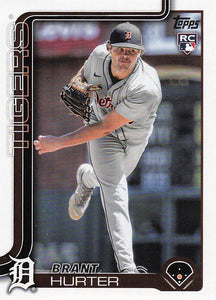 2025 Topps Series 1 Baseball Brant Hurter #348 RC