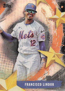 2025 Topps Series 1 Baseball Stars of MLB Francisco Lindor #SMLB-11