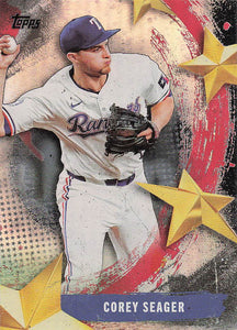 2025 Topps Series 1 Baseball Stars of MLB Corey Seager #SMLB-14