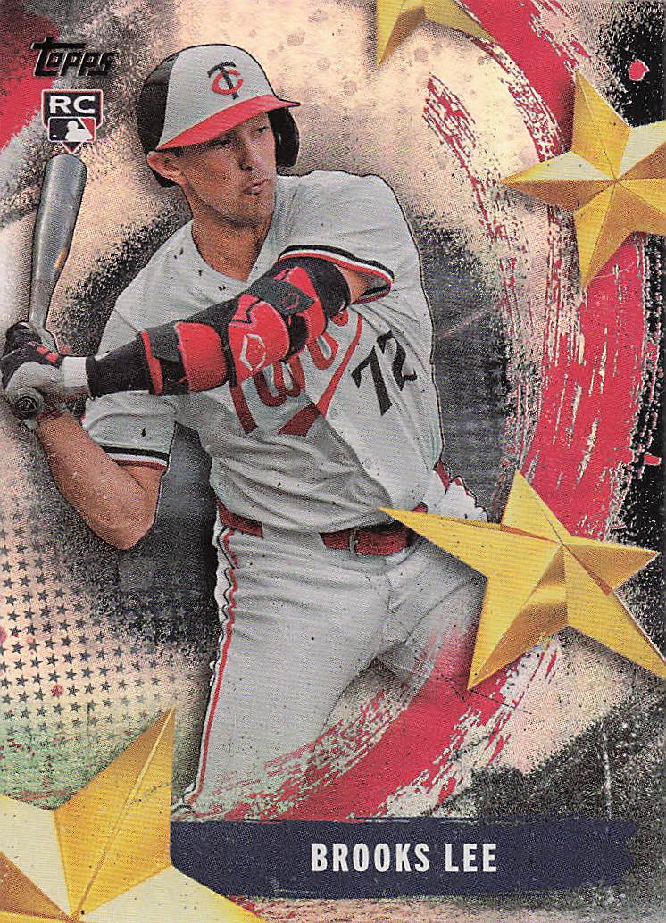 2025 Topps Series 1 Baseball Stars of MLB Brooks Lee #SMLB-19 RC