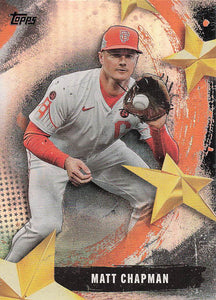 2025 Topps Series 1 Baseball Stars of MLB Matt Chapman #SMLB-29