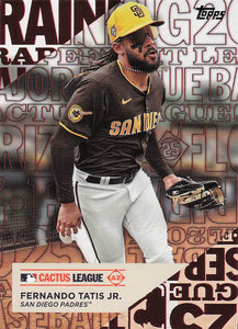 2025 Topps Series 1 Baseball Training Grounds Fernando Tatis Jr. #TG-4