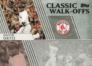 2012 Topps Baseball Classic Walk-Offs David Ortiz #CW-4