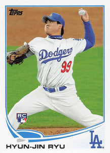 2013 Topps Baseball Hyun-Jin Ryu #661 RC