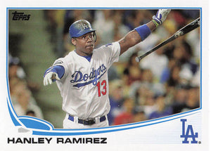 2013 Topps Baseball Hanley Ramirez #487