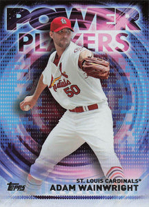 2014 Topps Update Series Baseball Power Players Adam Wainwright #PPA-AW