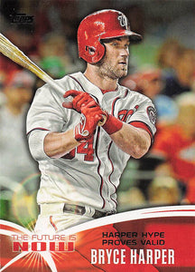2014 Topps Baseball The Future is now Bryce Harper #FN-29