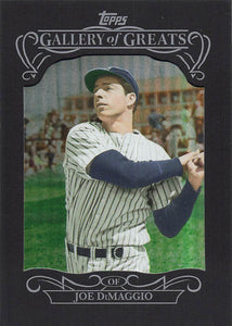 2015 Topps Baseball Gallery of Greats Joe DiMaggio #GG-21
