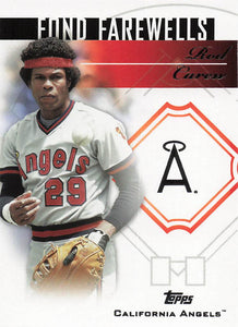 2014 Topps Update Series Baseball Fond Farewells Rod Carew #FF-RC
