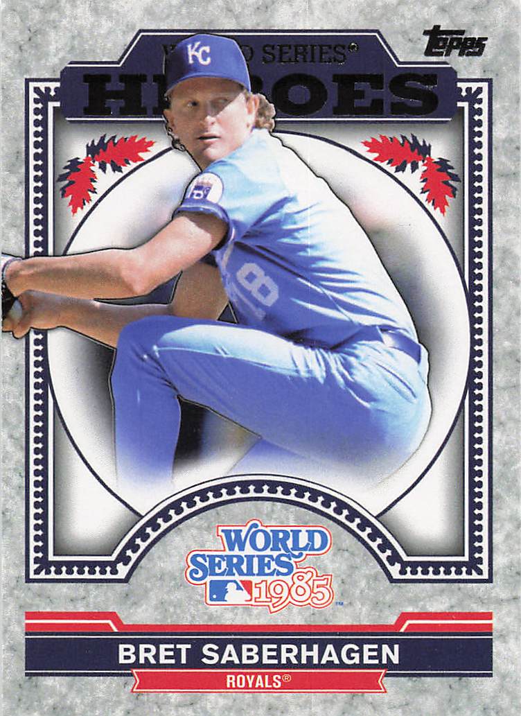 2014 Topps Update Series Baseball World Series Heroes Bret Saberhagen #WSH-BSA