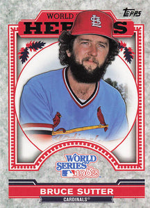2014 Topps Update Series Baseball World Series Heroes Bruce Sutter #WSH-BSU