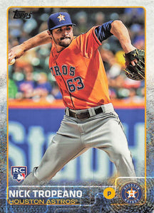 2015 Topps Baseball Nick Tropeano #31 RC