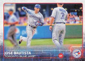 2015 Topps Baseball Jose Bautista #25