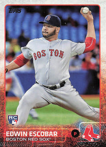 2015 Topps Baseball Edwin Escobar #77 RC
