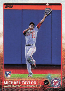 2015 Topps Baseball Michael Taylor #132 RC